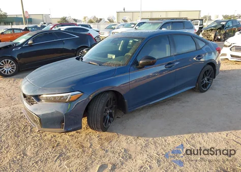 2025 Honda Civic Hybrid Sport/Sport Touring z USA, uszkodzony, nr VIN 2HGFE4F89SH342787